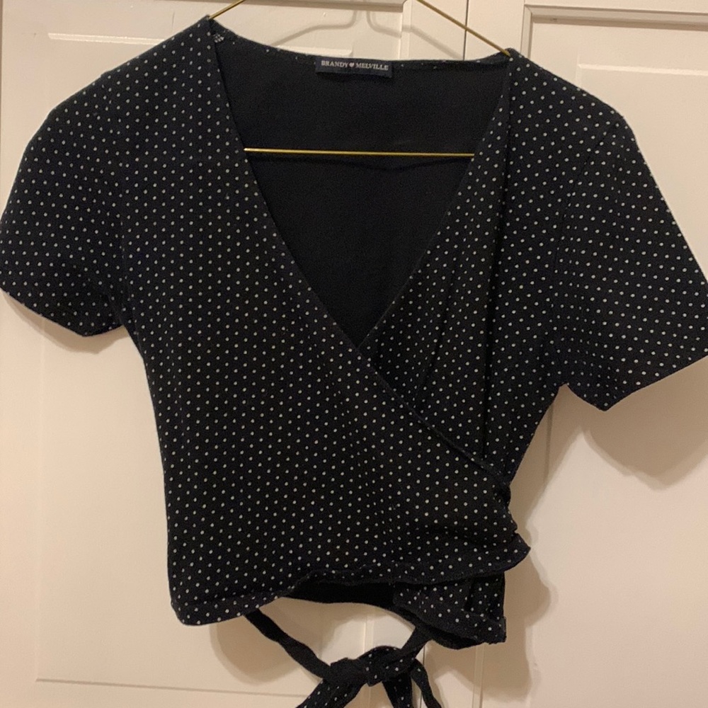 Brandy Melville Tie In Back Top